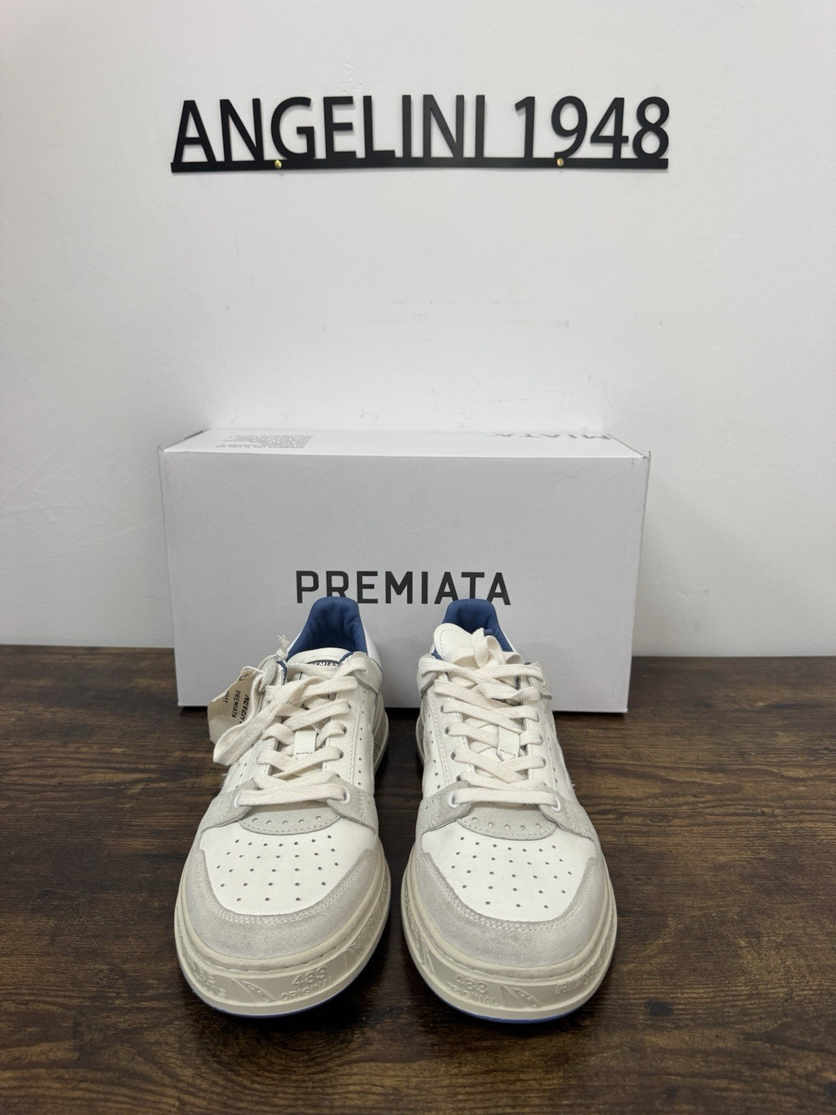 Premiata Quinn Sneaker Pelle Bianco   Casual Premiata Uomo 43