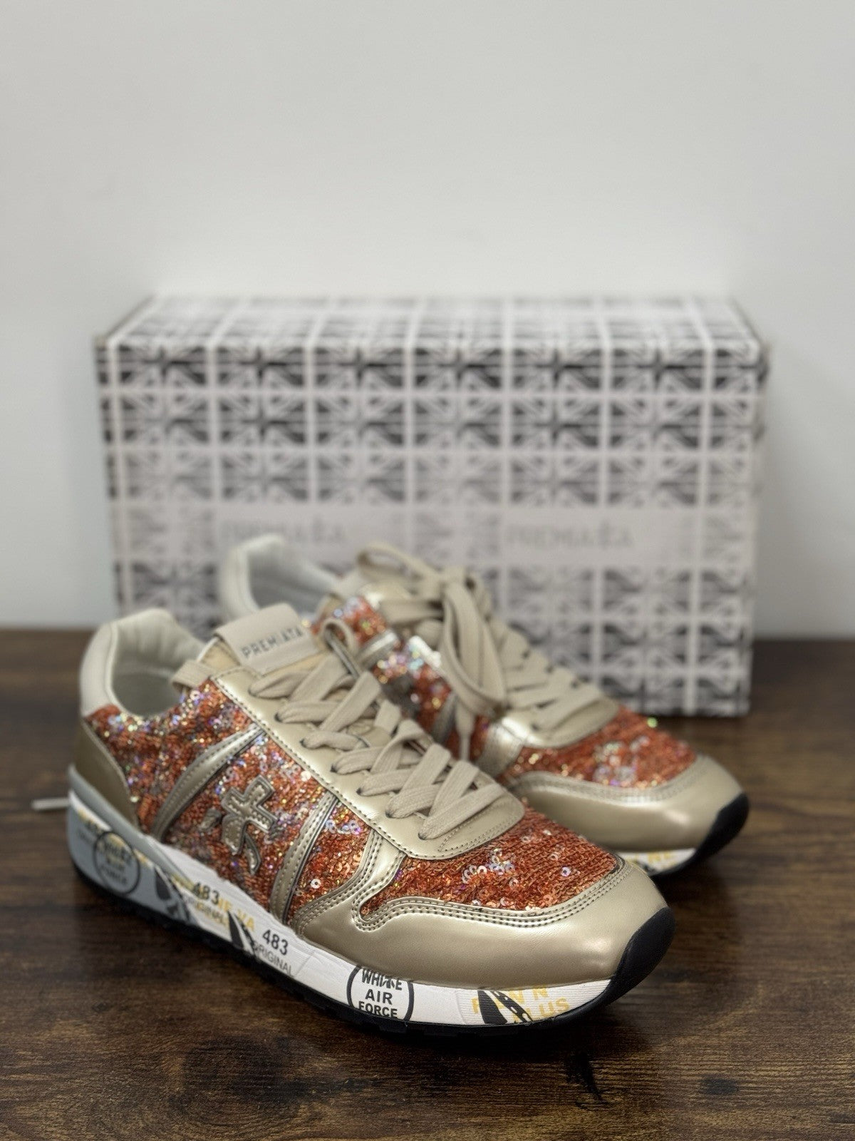 Premiata Sneaker Diane Gold Casual Premiata Scarpa Donna 39