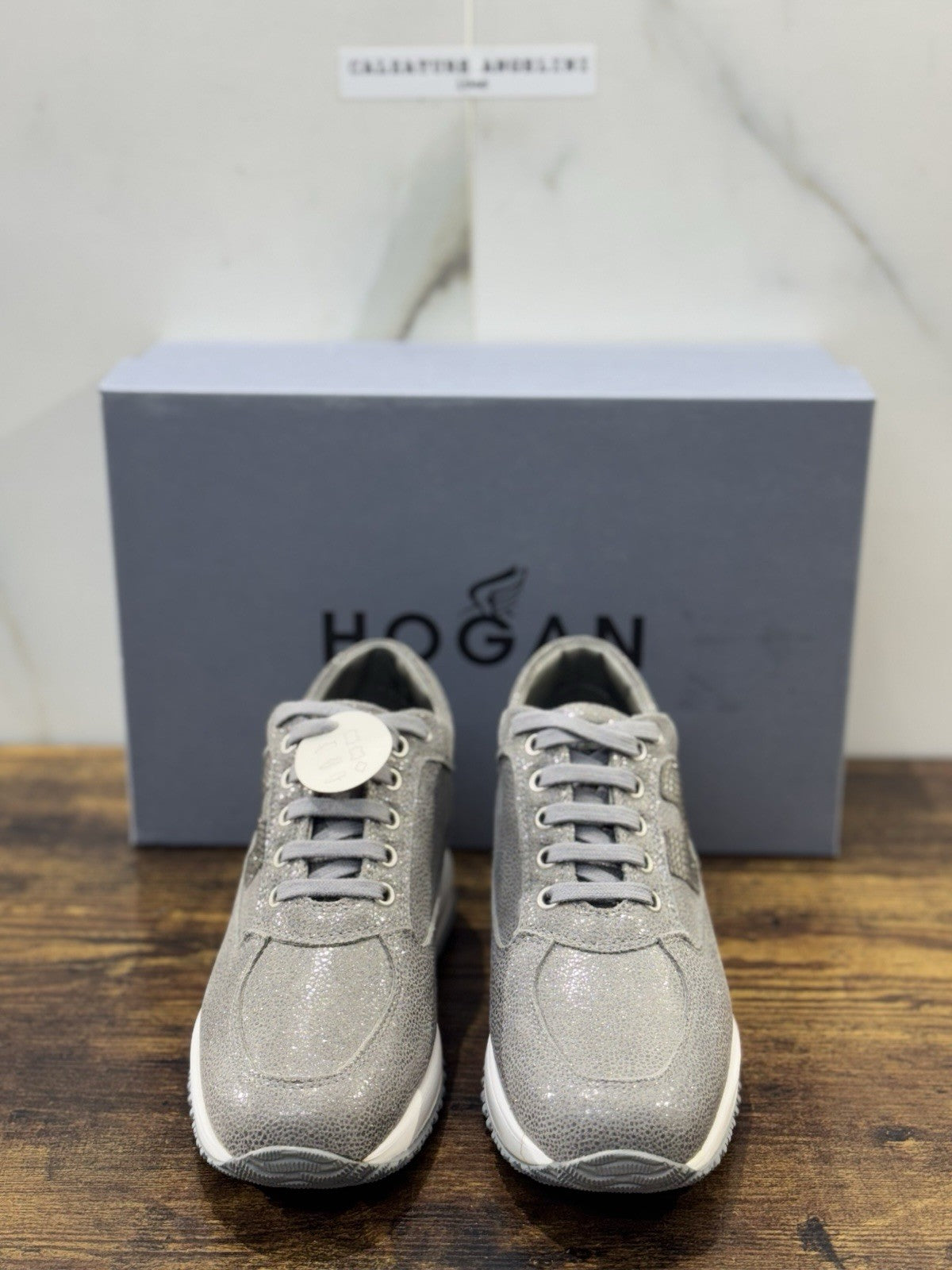 Hogan Interactive Pelle Catrame H Strass   Casual Hogan Donna 35