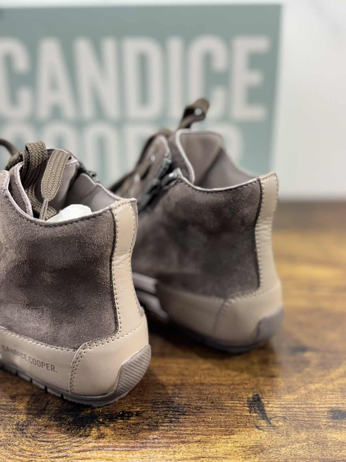 Candide Cooper Sneaker Donna Taupe Casual Shoes 36