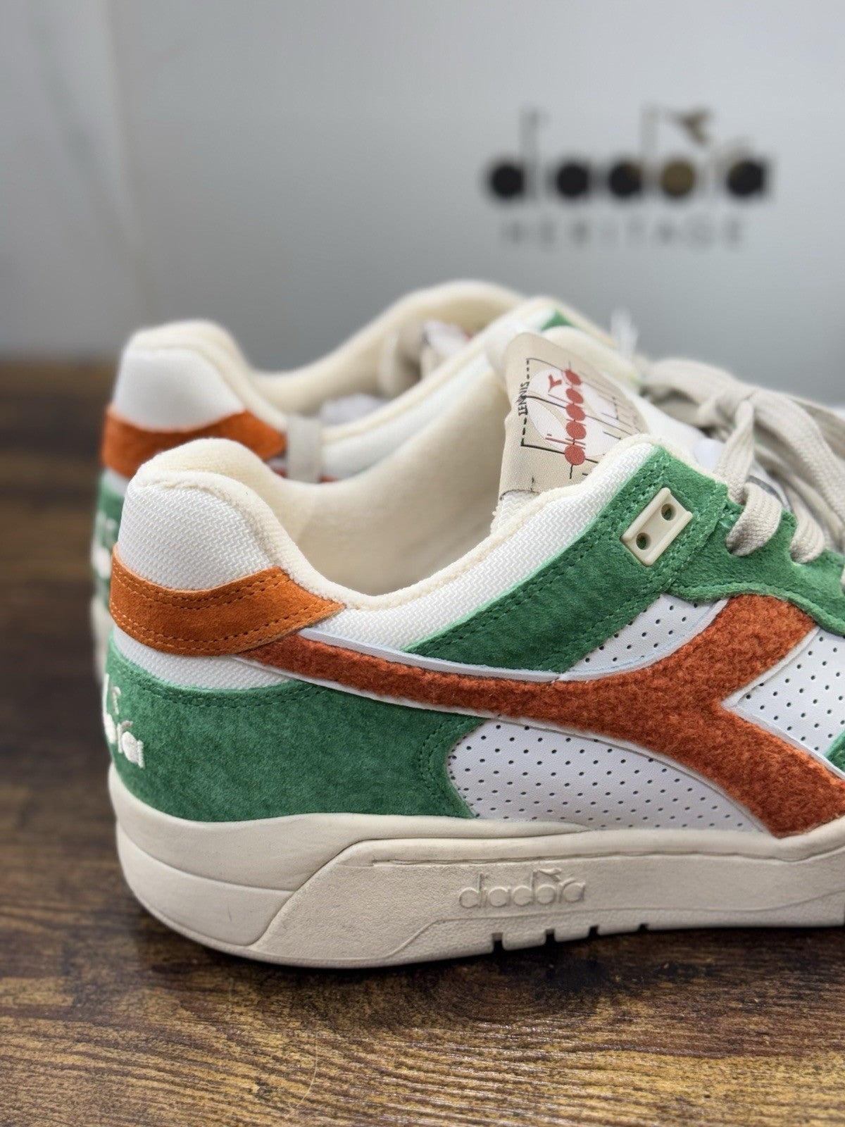 diadora heritage Sneaker B.560 Used Cooked Brown   Made In Italy  Uomo 44