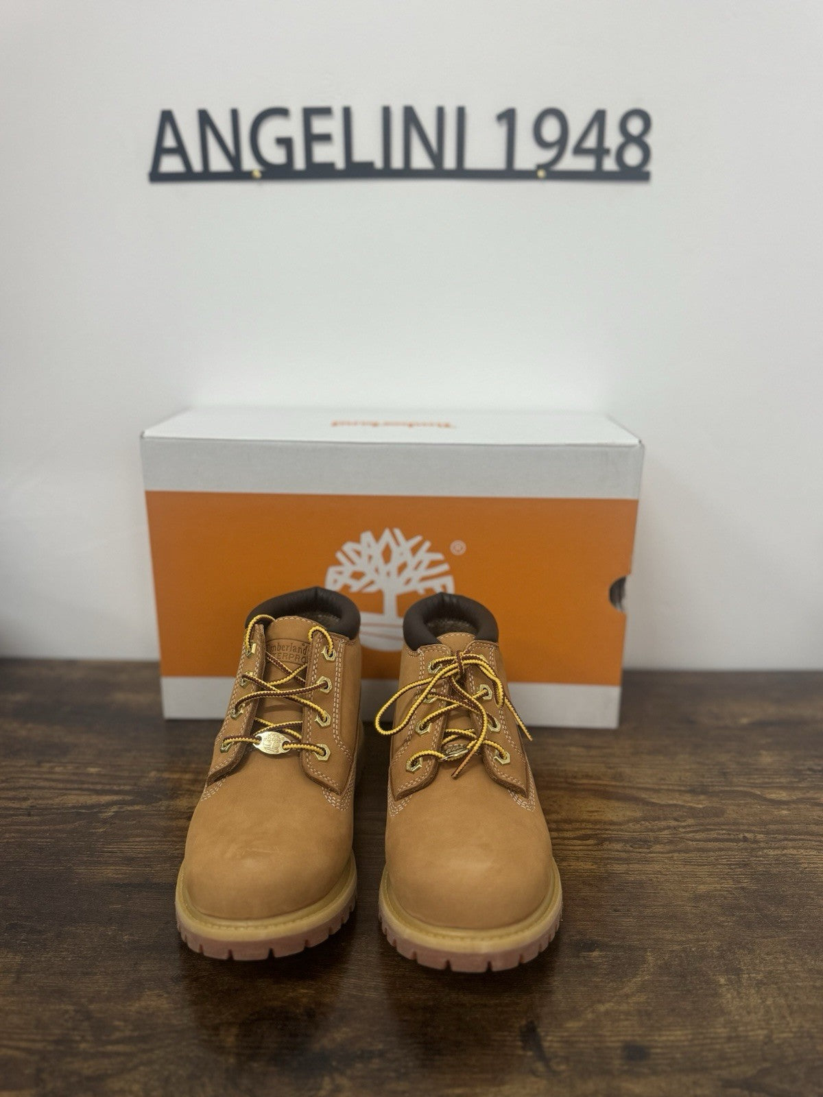 Timberland Icon Boot Nellie Mid  Waterproof Pelle Wheat  Donna 38
