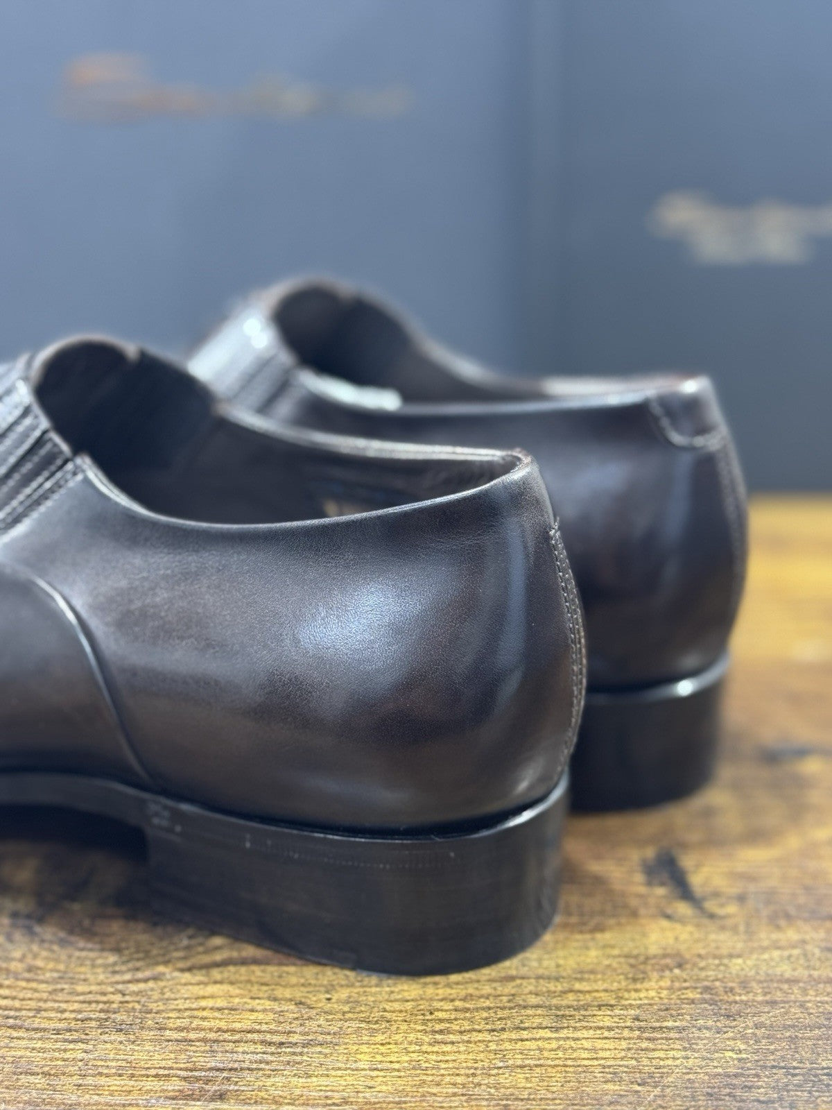 Santoni Stringata Limited Edition Box Brown  Luxury Handmade Santoni Uomo 39