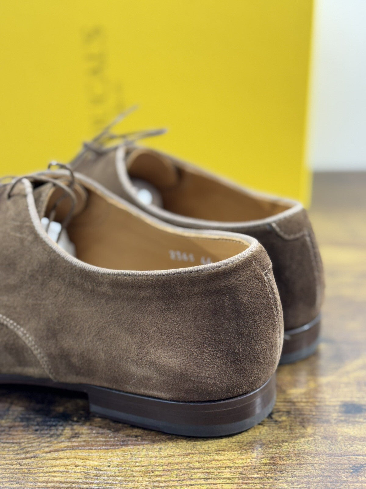 Doucal’s Scarpa Uomo Derby Oxford Pelle Suede   Luxury Men Doucal’s Shoes 44