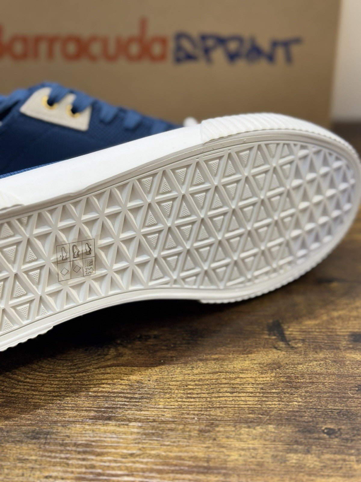 Barracuda Sneaker Sprint In Tela Blu Casual Uomo 45