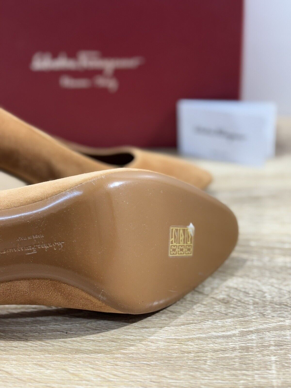 Salvatore Ferragamo Decollete’ Judy Suede Sella  Luxury Ferragamo Woman 39.5