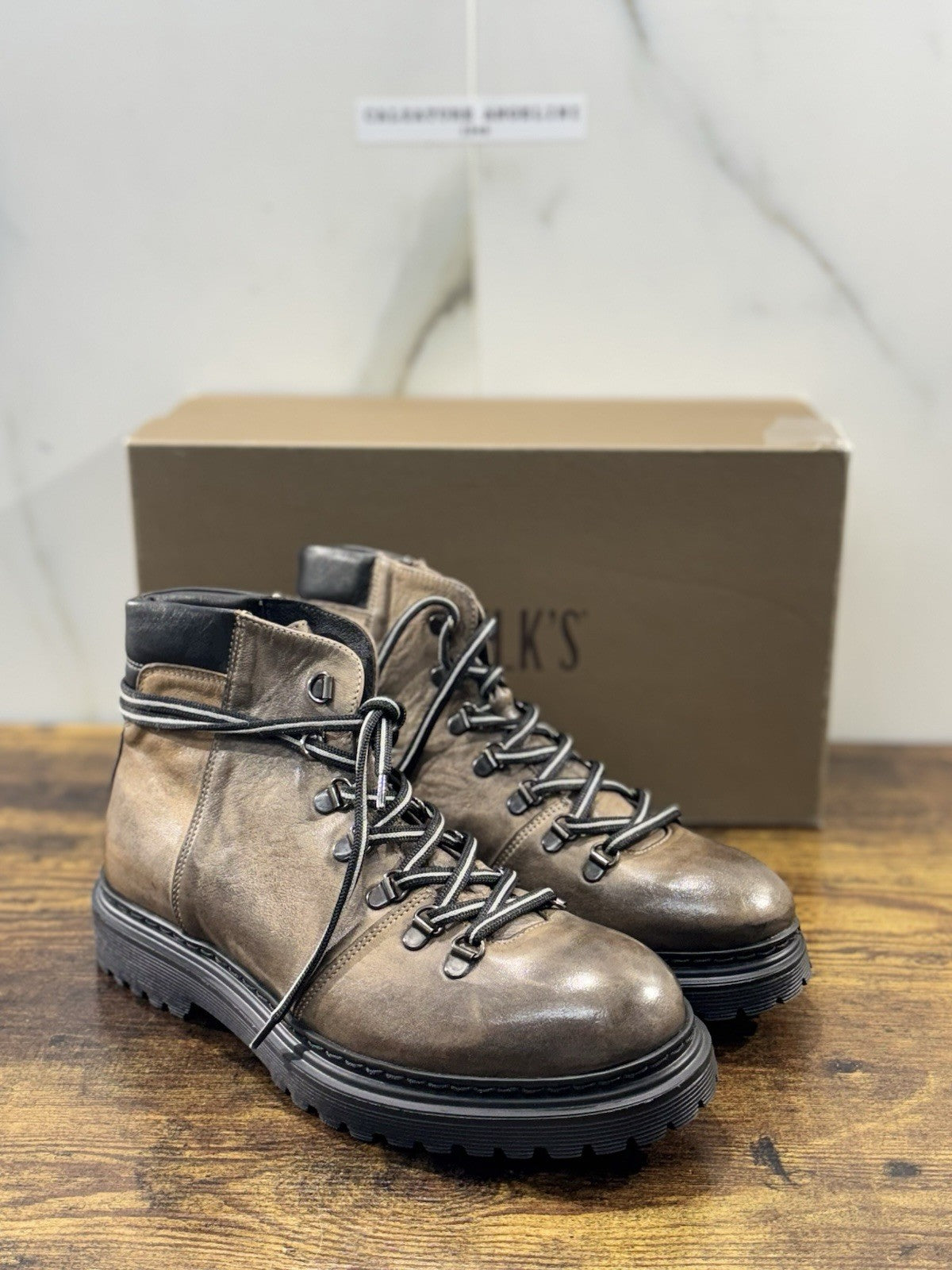 Pawelk’s Pedula  Uomo Pelle Talpa  Hand  Made In Italy 39