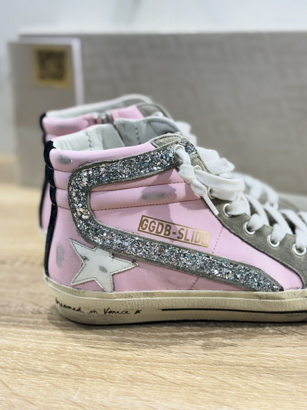 Golden Goose Sneaker Donna Slide  Classic      Pink Luxury Woman Golden Goose 35