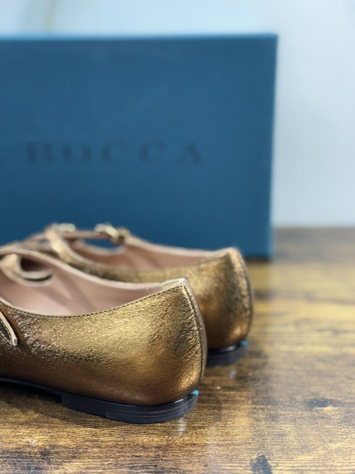 A.Bocca Two For Love Scarpa Donna Pelle  Ruggine  Tacco Luxury Handmade 36