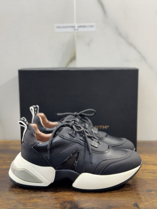Alexander Smith London  Sneaker Donna Marble   Pelle Nero Extra Light 37