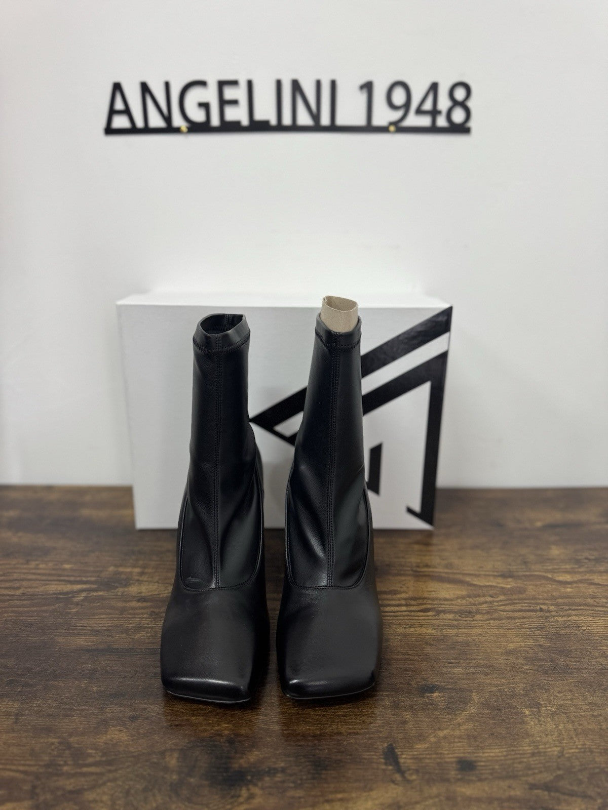Giampaolo Viozzi Stivaletto Pelle Nero Casual Boot Donna 36
