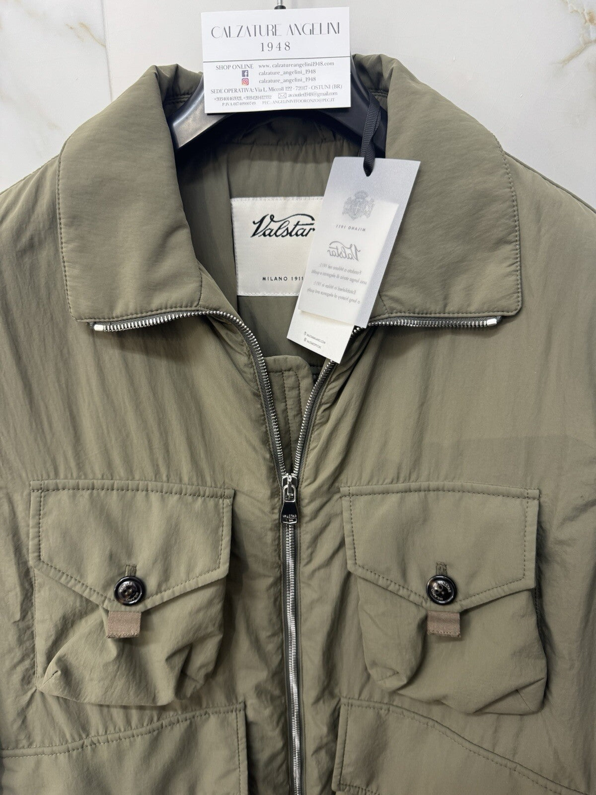 Valstar Field Jacket George Uomo Verde Militare Icon Military Winter Jacket 50