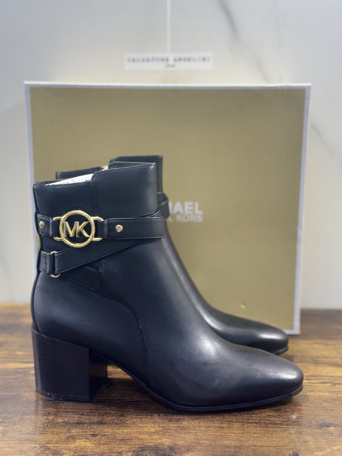 Michael Kors Rory Mid  Boot   Donna Pelle  Nero  Casual  Donna 39.5