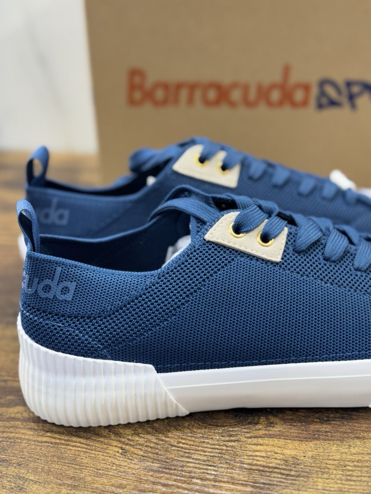 Barracuda Sneaker Sprint In Tela Blu Casual Uomo 45