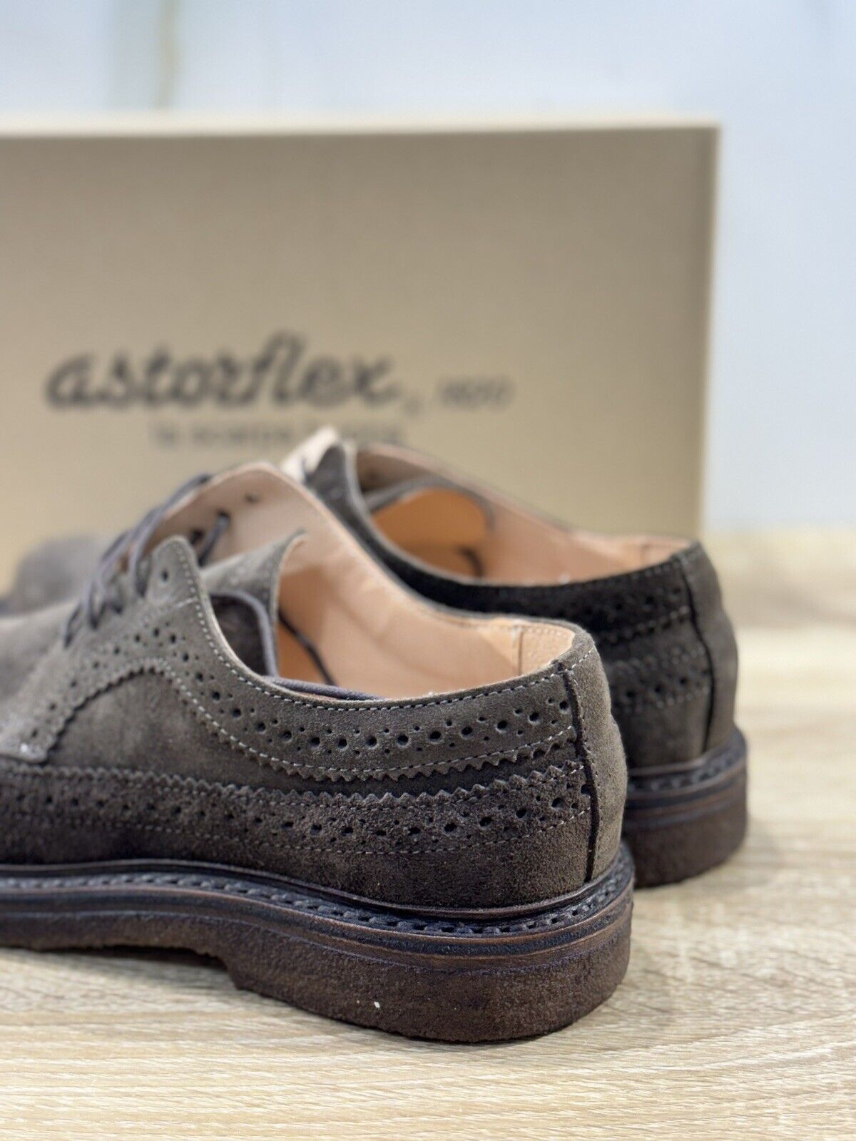 Astorflex Scarpa Uomo Rondiflex Suede Chestnut Casual Uomo 41