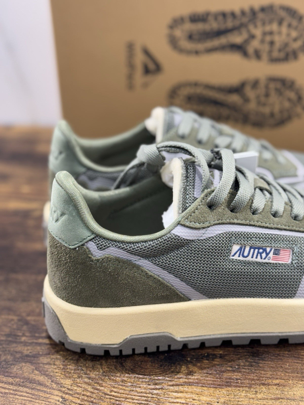 Autry Wildpace Low Men Sneaker Verdone Casual Autry Uomo 42