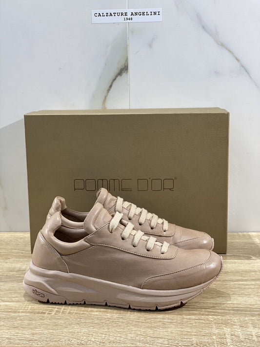 Pomme D’ Or Sneaker Donna Pelle Sand Super Soft Fondo Vibram 41