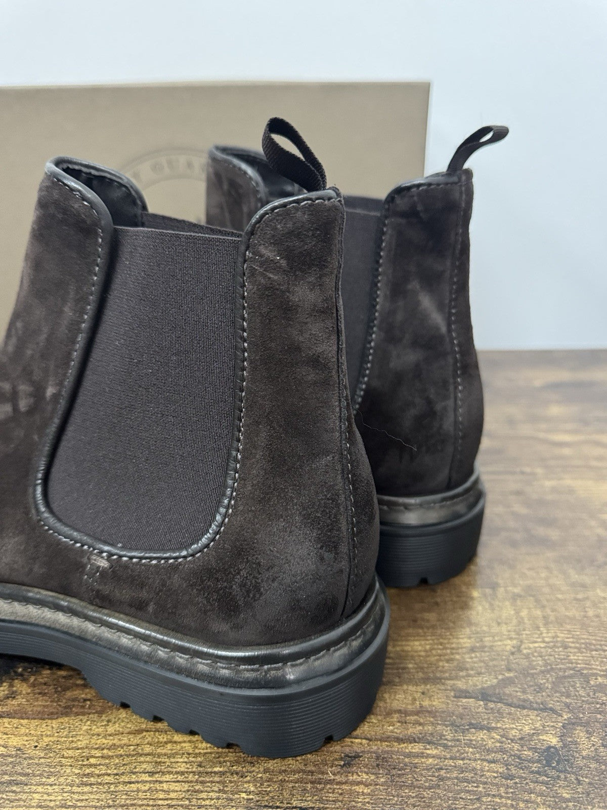 Pawelk’s Chelsea Boot  Suede Marrone Extra Light     Casual Boot Uomo 39