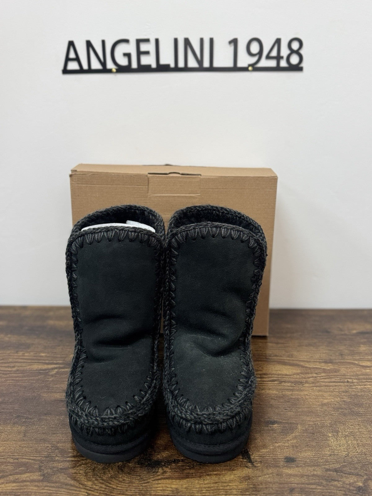 Mou  Eskimo 24 Suede Black  Casual Mou Donna 36