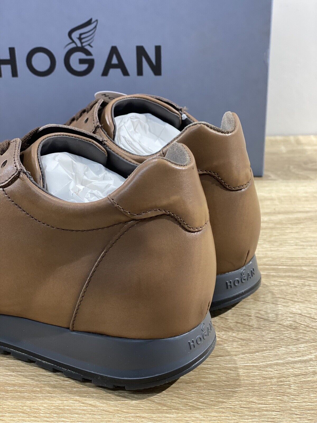 Hogan Active sneaker uomo Pelle Cuoio hogan luxury men shoes 41