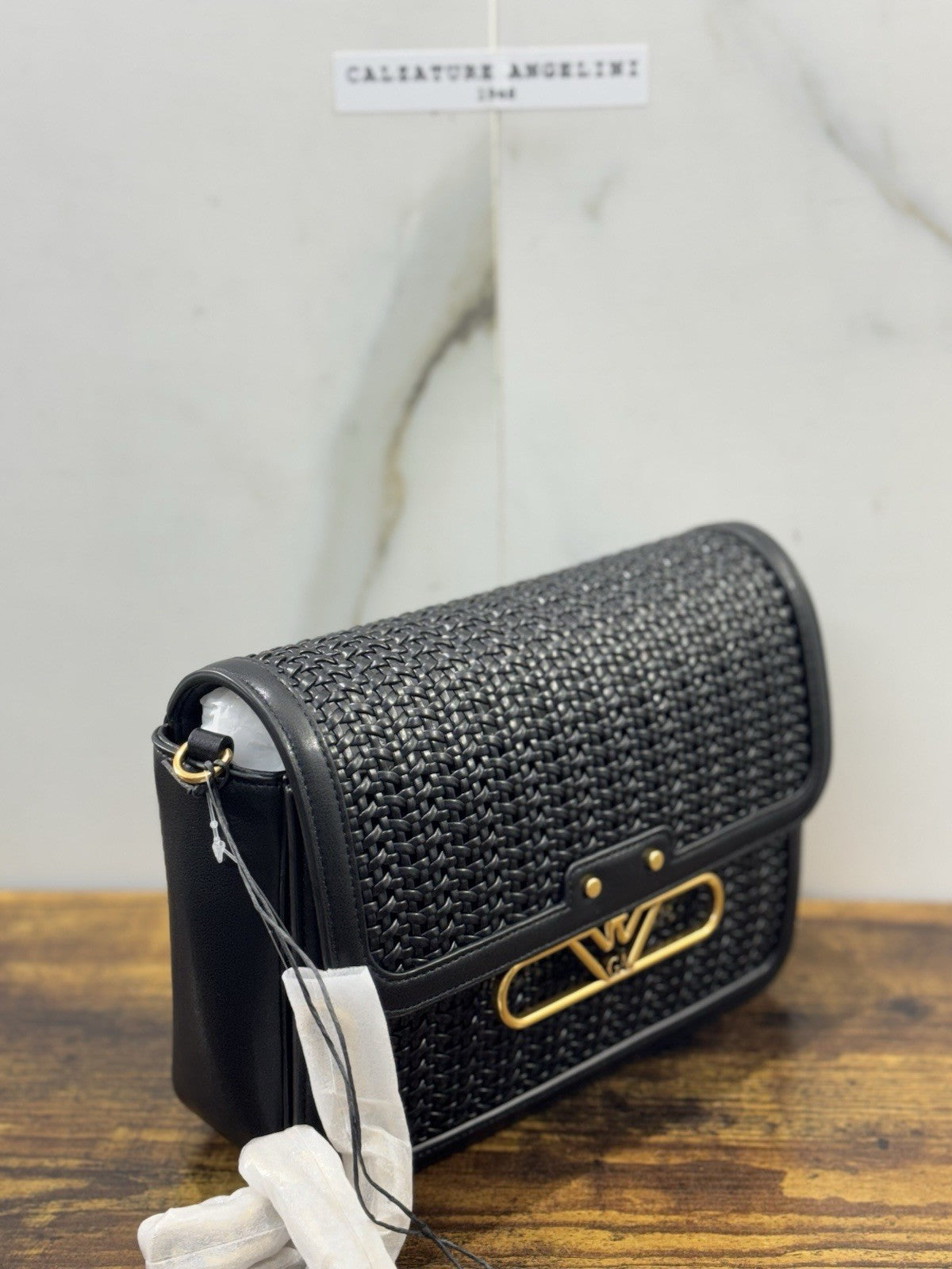 Emporio Armani Borsa Pelle Nero Casual Armani Borsa Donna