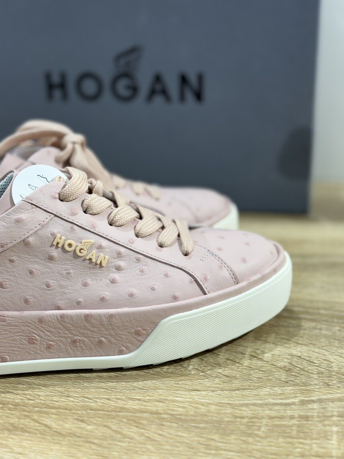 Hogan R320 Sneaker Donna Pelle Rosa  Casual Hogan Woman 36