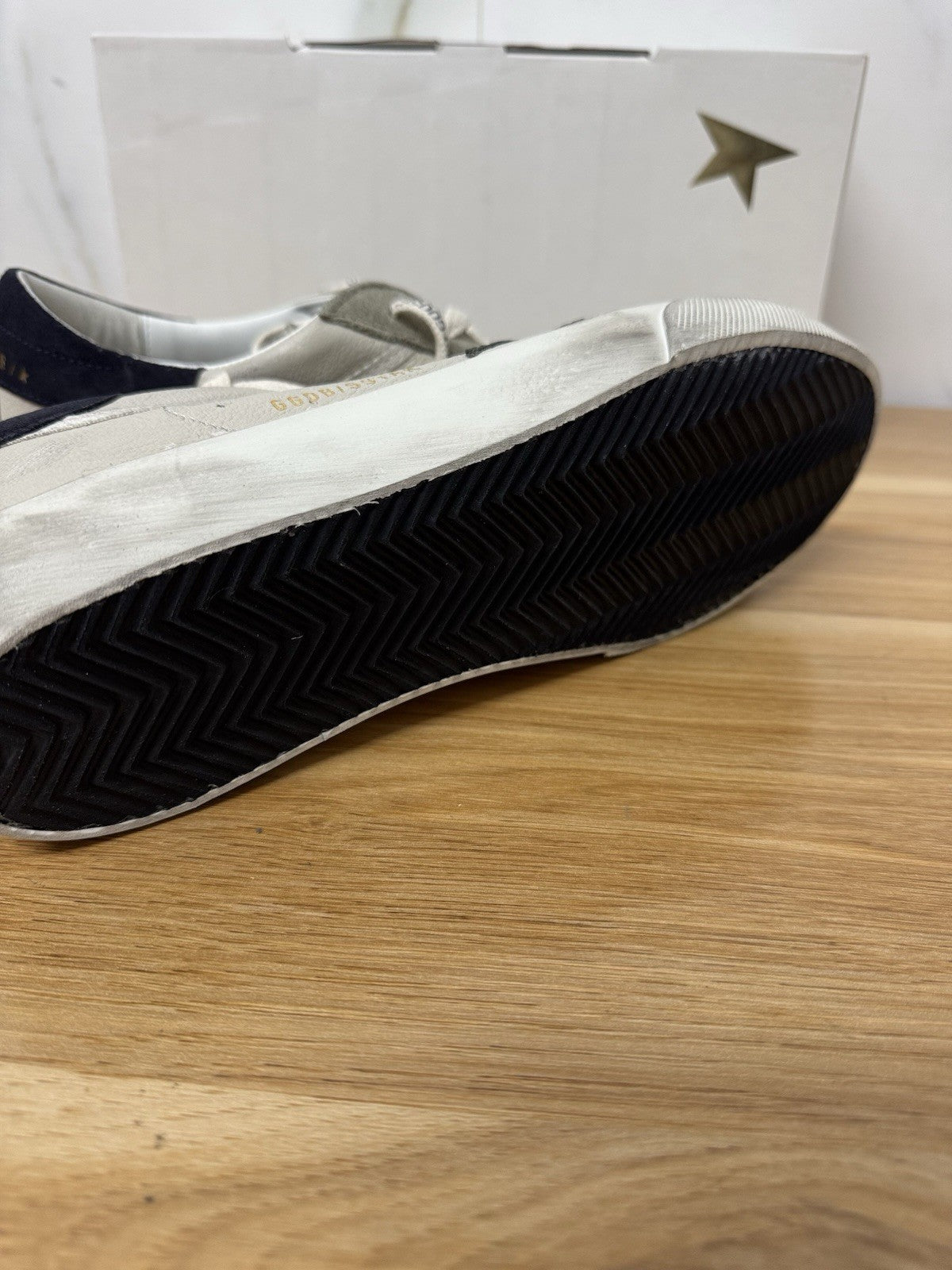 Golden Goose Super Star Cream Olive Grey Luxury Golden Goose Uomo 41
