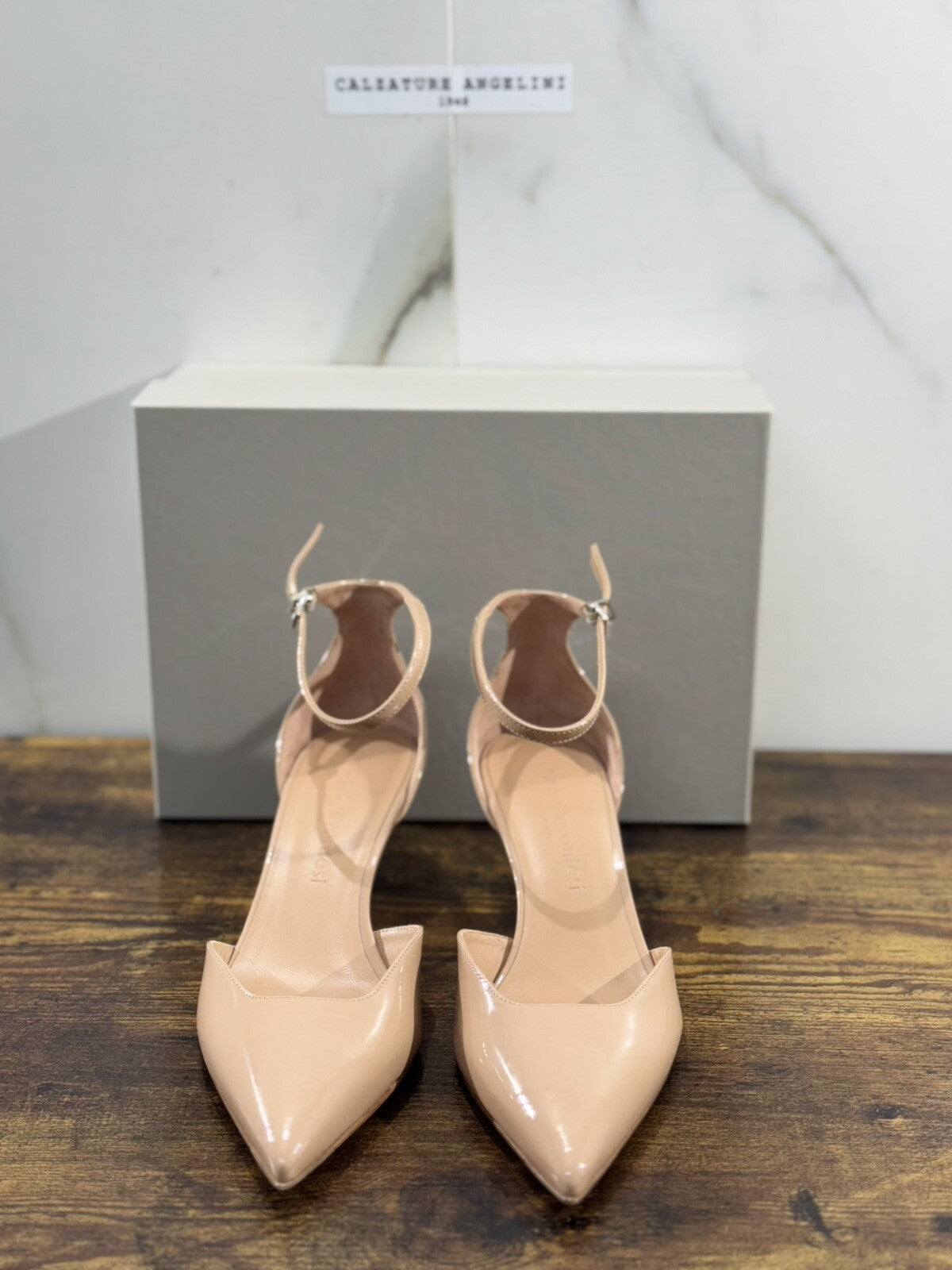Sergio Levantesi Sandalo  Donna Cate Nude Luxury Woman Sandal 41