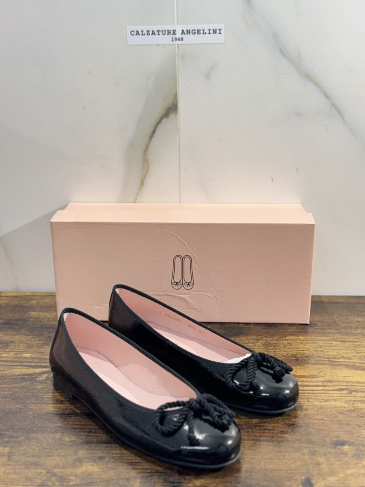 Pretty Ballerinas Scarpa Donna Rosario Pelle Nero Ballerina Donna 37