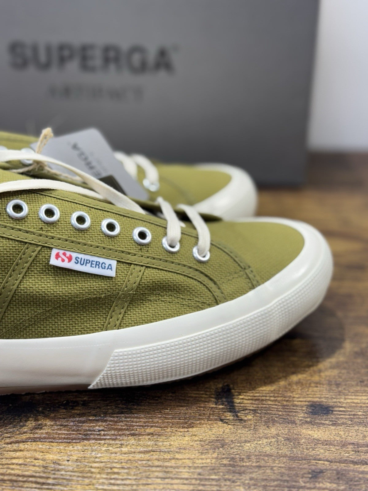 Superga Artifact Icon Sneaker Canvas Verde  Causal Superga Uomo 41.5