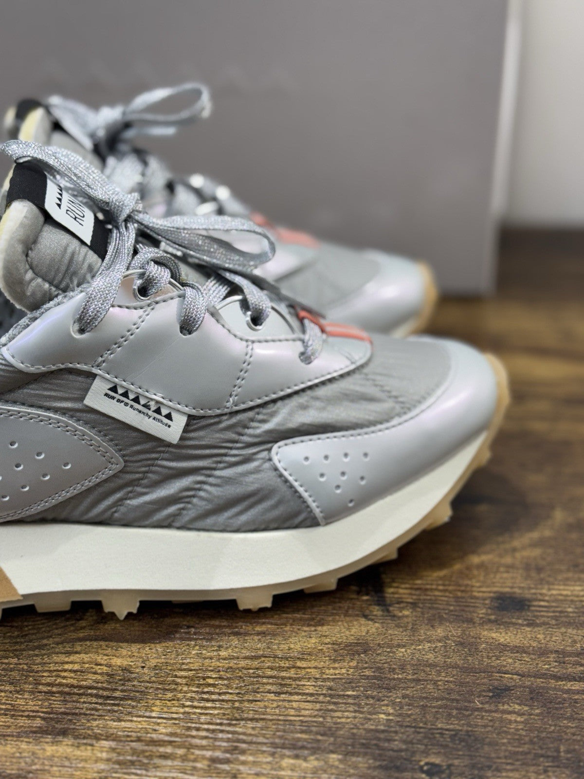 Run Of Sneaker Moon Land Grey Casual Scarpa Donna Run of 37.5