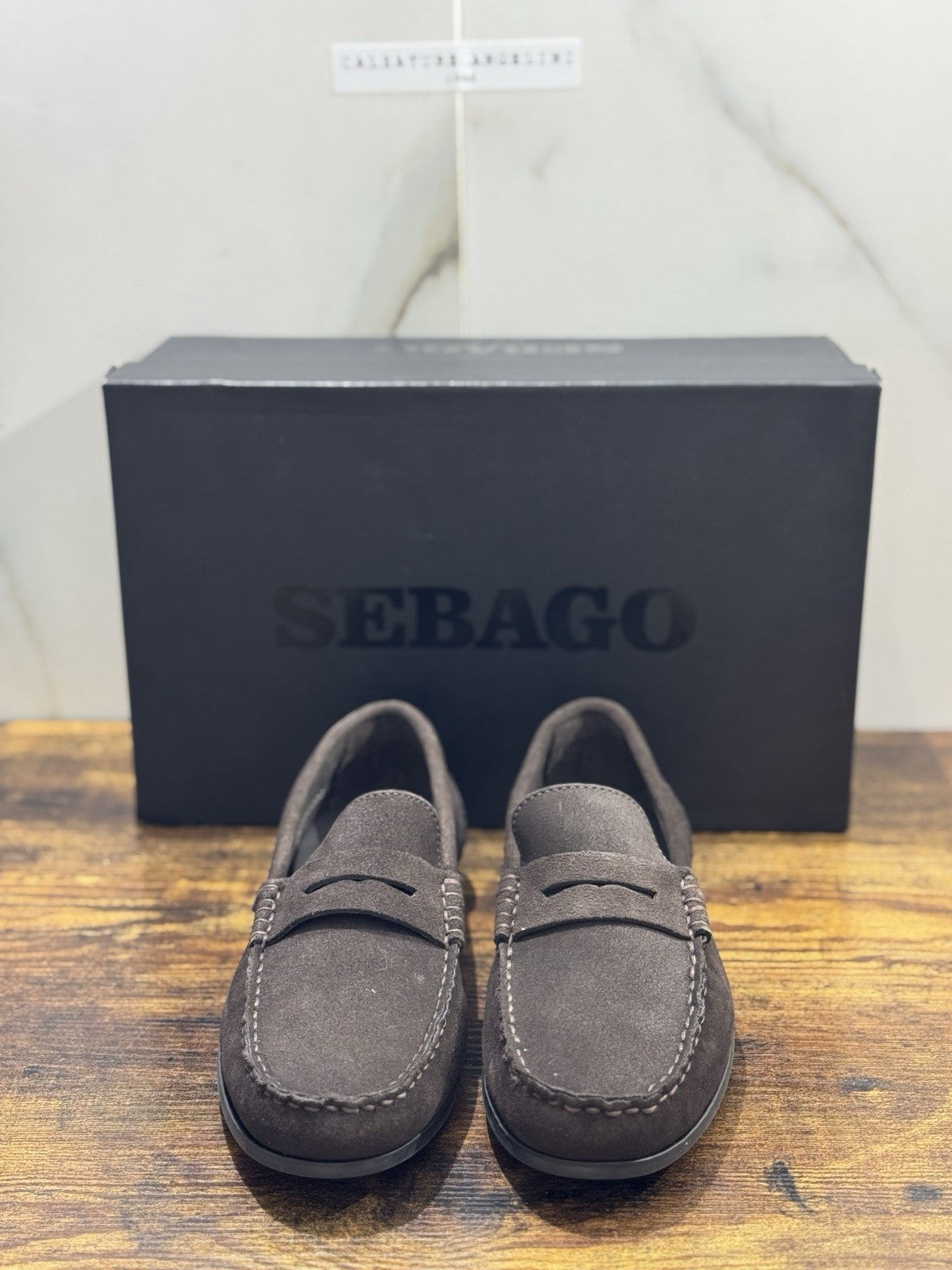 Sebago Mocassino Byron Suede Casual Sebago Uomo 39.5
