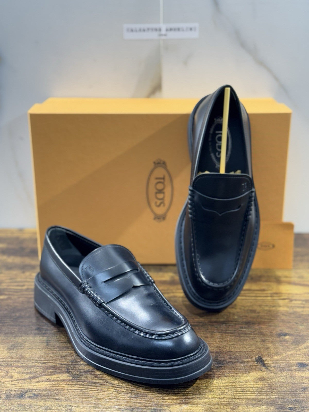 Tod’s Mocassino Pelle Nero  Extra Light Luxury Tod’s Uomo 40