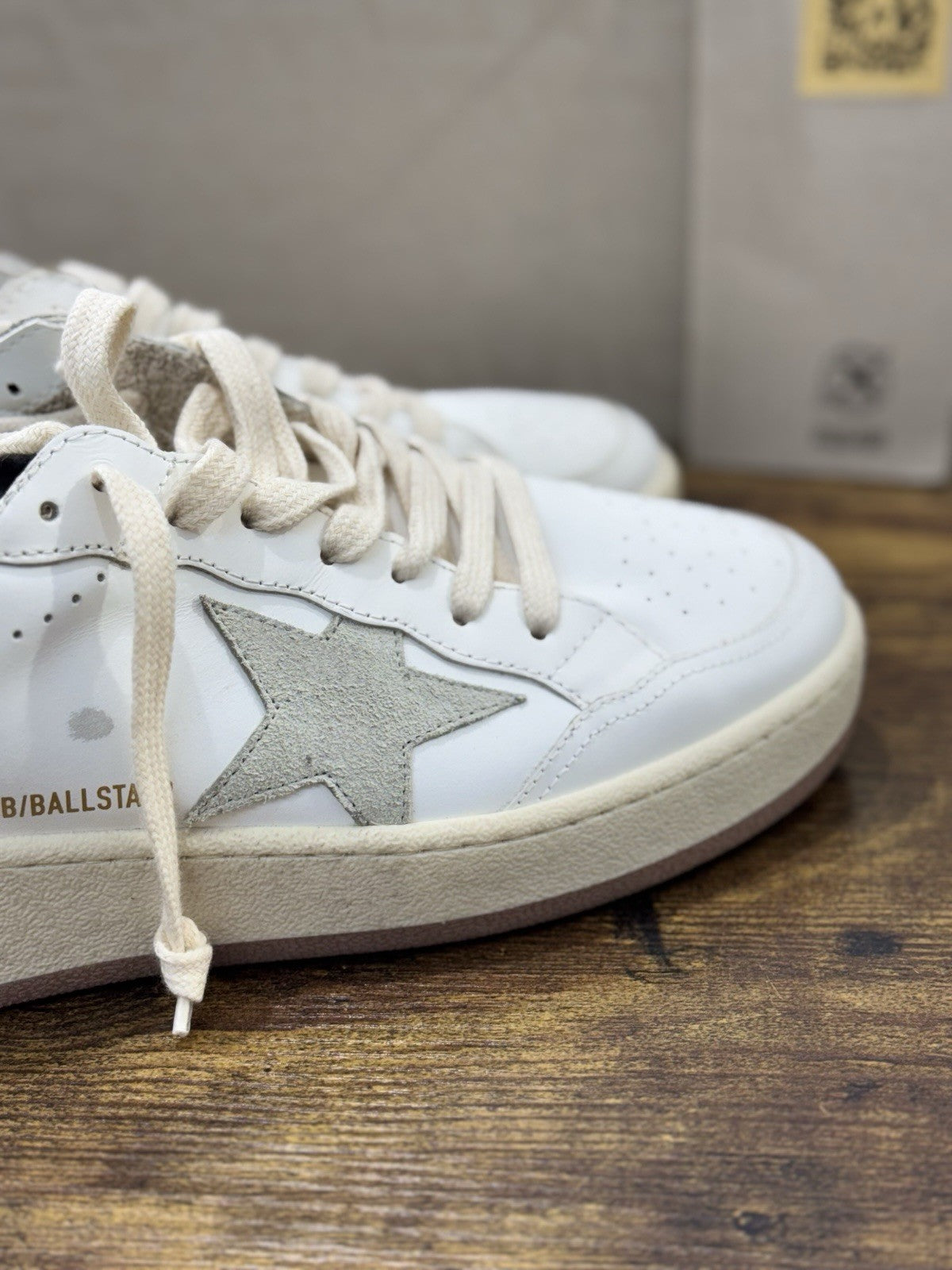 Golden Goose Ball Star 2 Pelle Bianca Luxury Sneaker Uomo 41