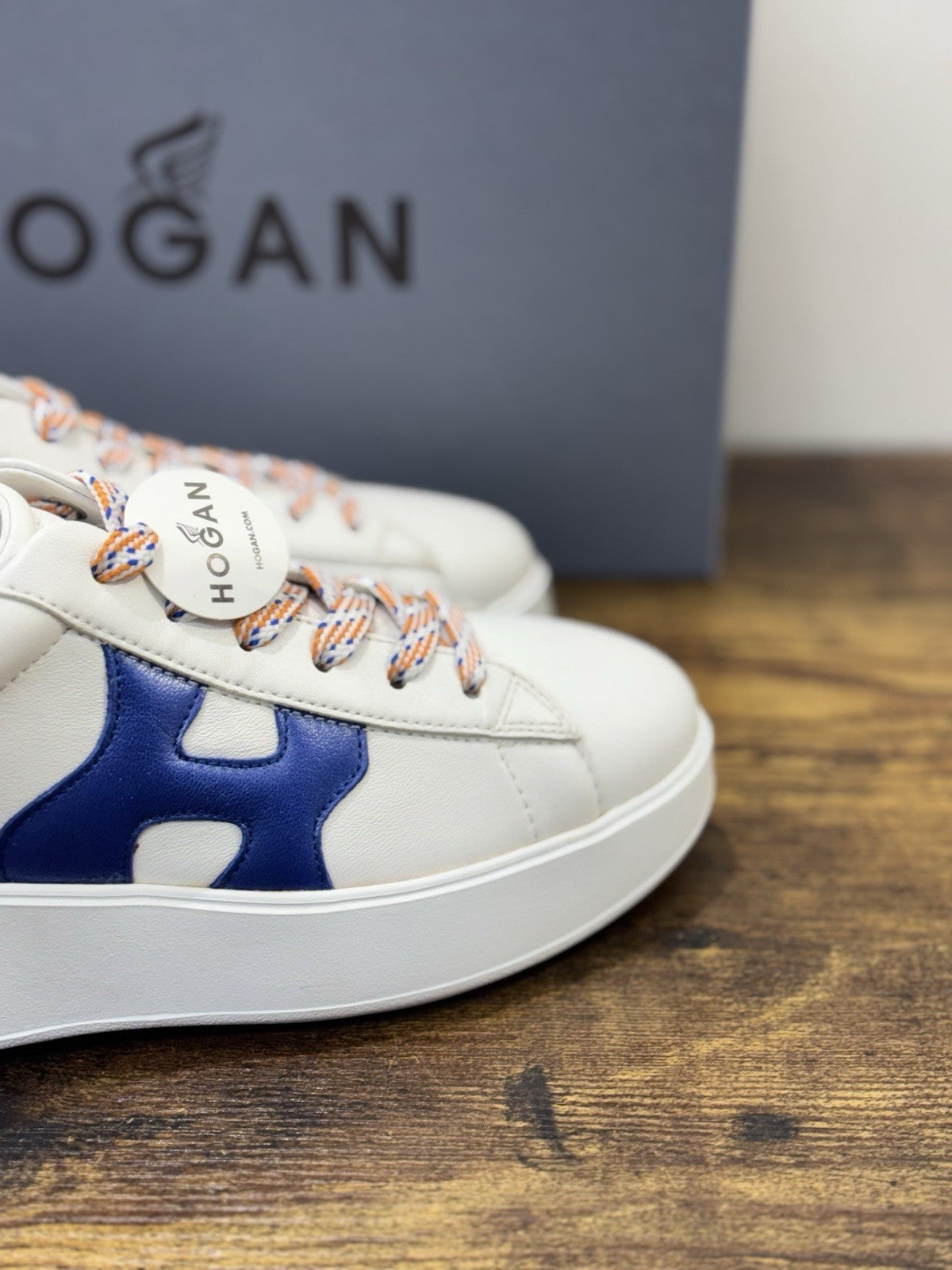 Hogan Rebel H564 Sneaker Pelle Bianca Casual Hogan Donna 35