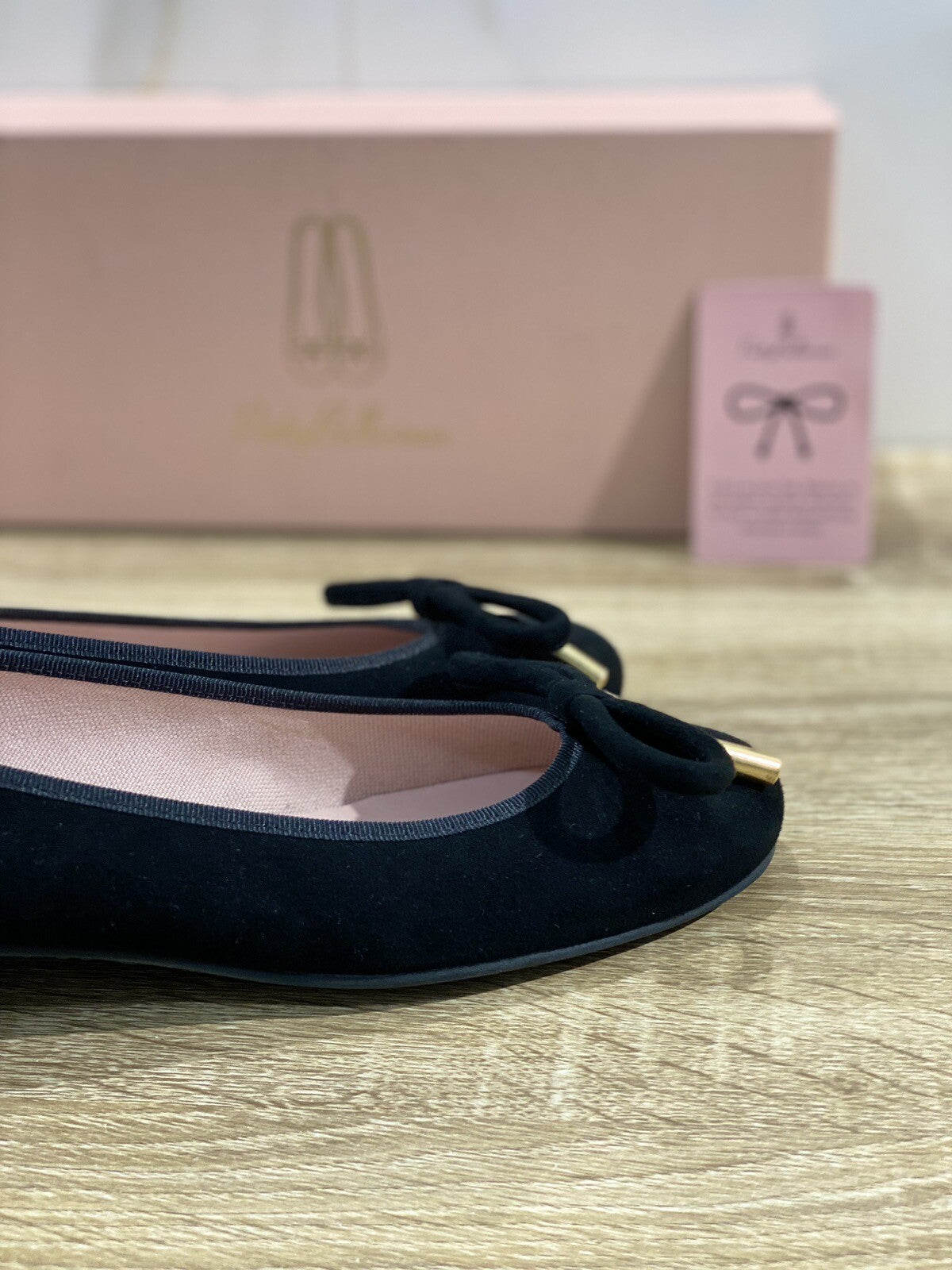 Pretty Ballerinas Scarpa Donna Lindsay Nero Suede Ballerina Donna 36