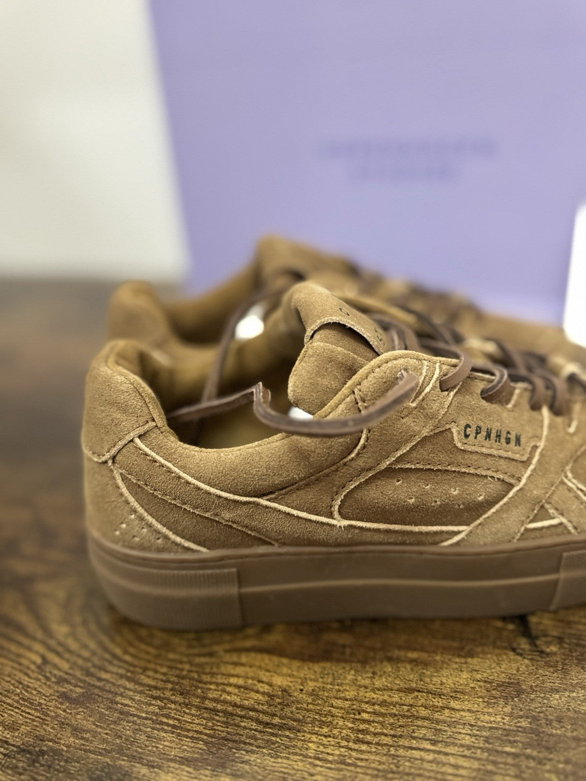 Copenhagen Sneaker Pelle New Vintage Brown Zeppa  Causal Donna  38