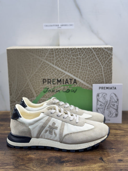 Premiata Sneaker Uomo John Low Beige  Casual Premiata Men Shoe 41