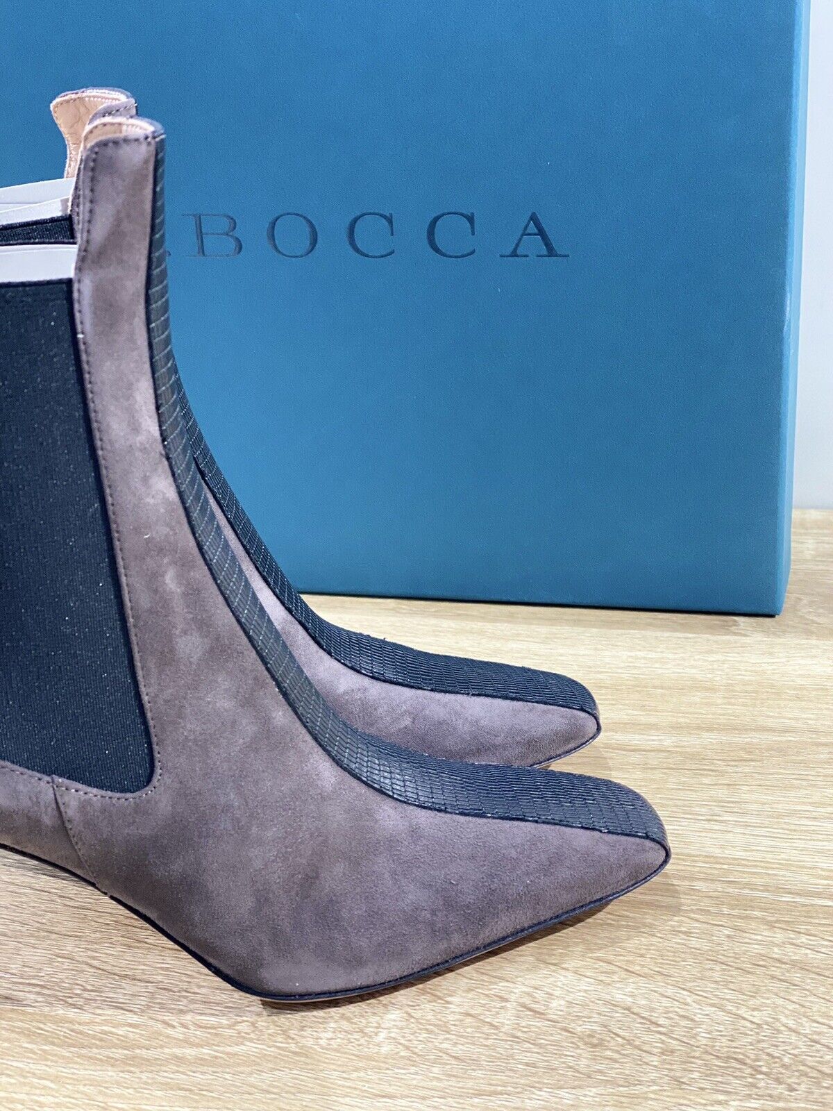 A.BOCCA Stivaletto donna suede Ombra luxury woman boot A.BOCCA 36