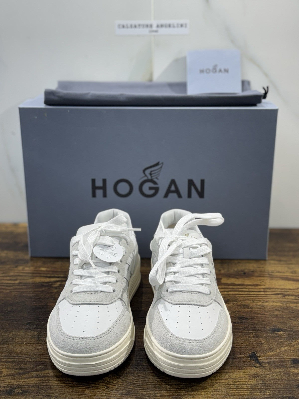 Hogan H630 Sneaker Bianca Memory Foam Luxury Hogan Uomo 42.5