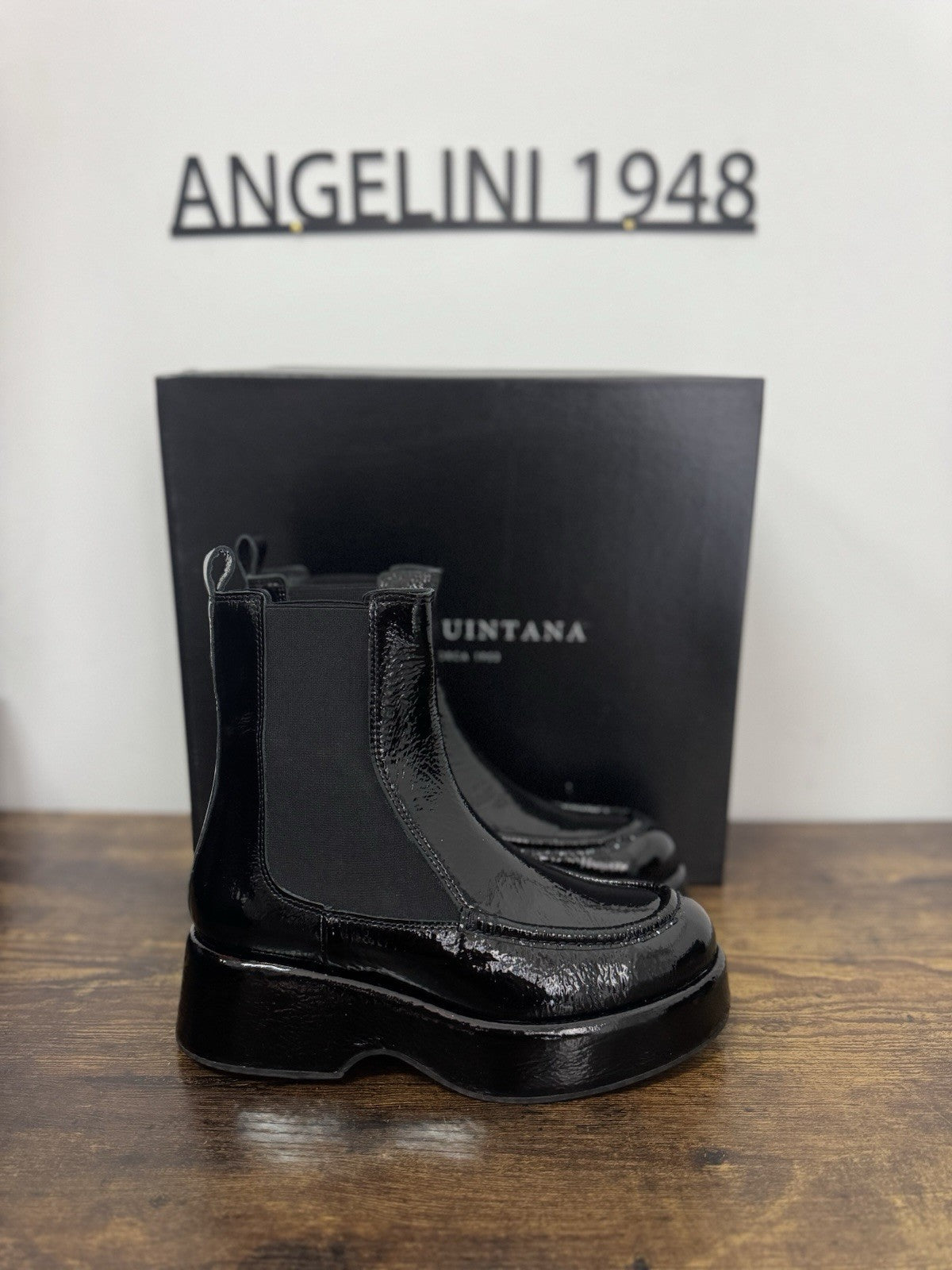 Pons Quintana Stivaletto Pelle Nero Casual Boot Donna 36
