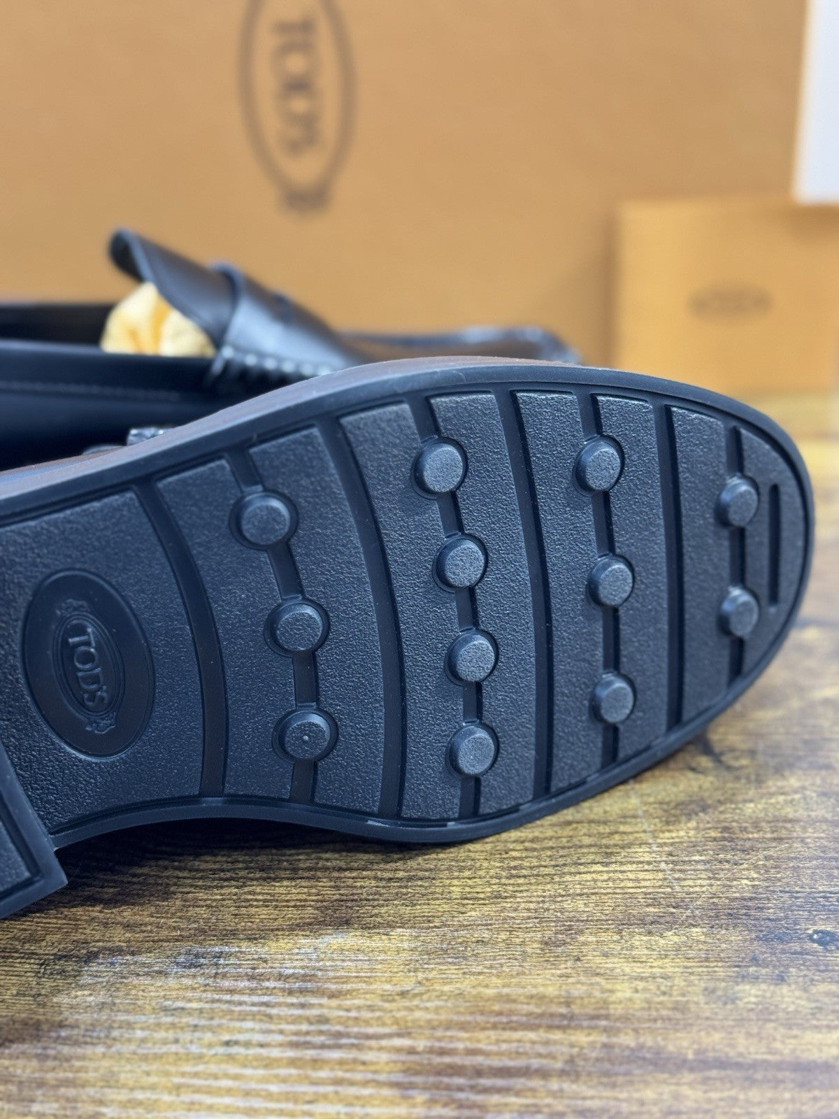 Tod’s Mocassino Pelle Nero  Extra Light Luxury Tod’s Uomo 40