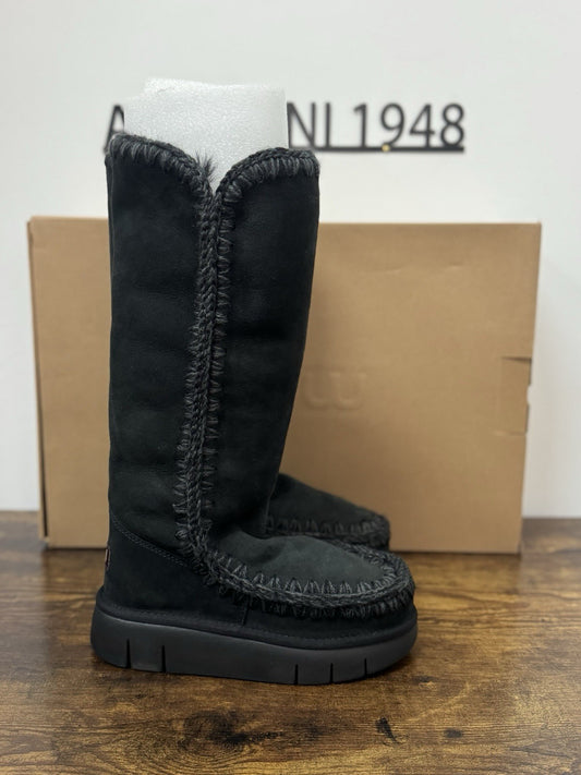 Mou  Eskimo 40 Bounce Suede Nero  Casual Mou Donna 36