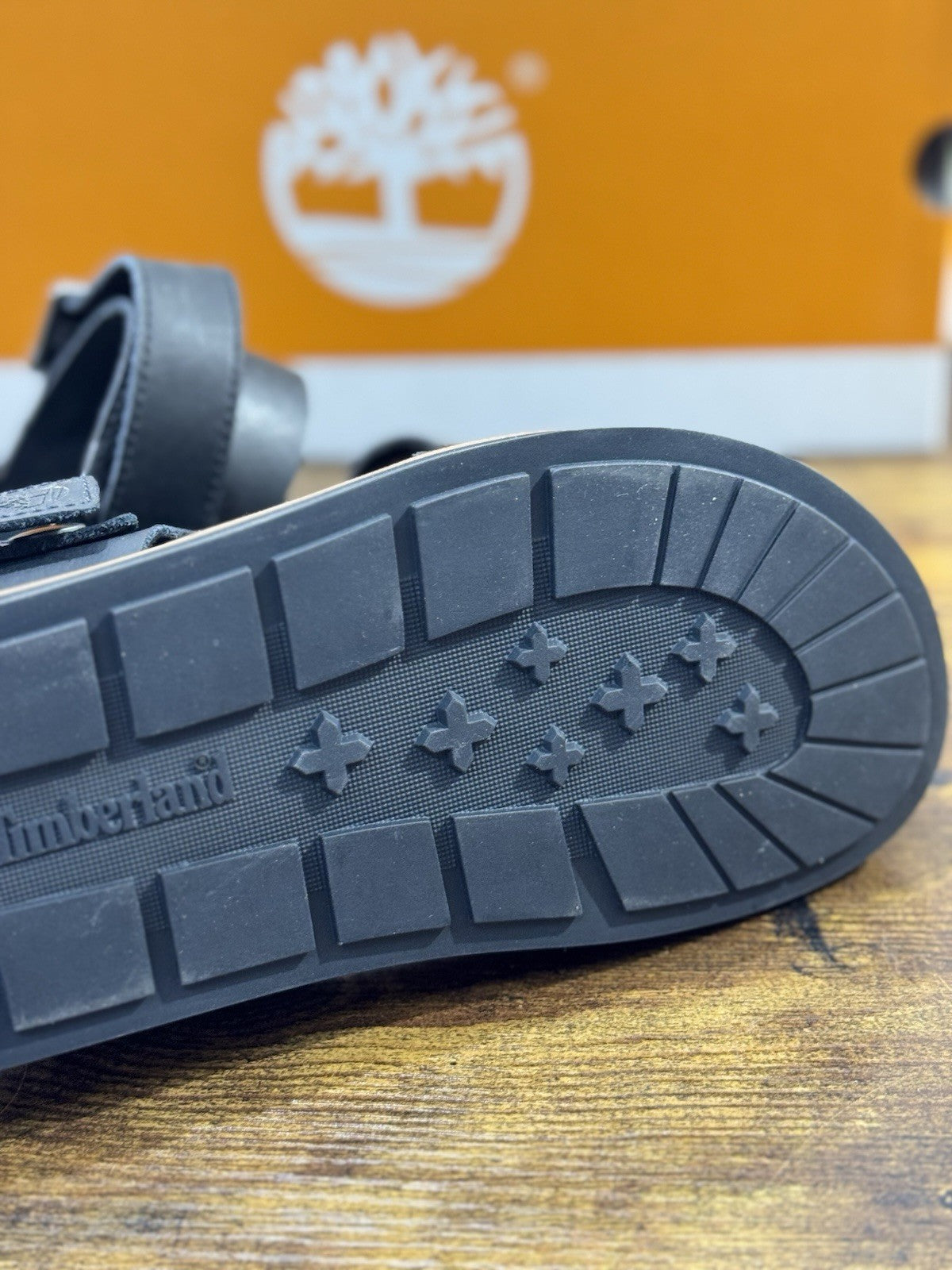 Timberland Sandalo Uomo Amalfi Blackstrap Sandalo Pelle Nero  45