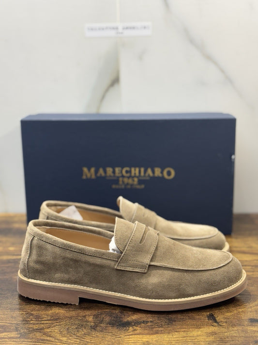 Marechiaro 1962 Mocassino Uomo Summer Icon Suede Beige 40