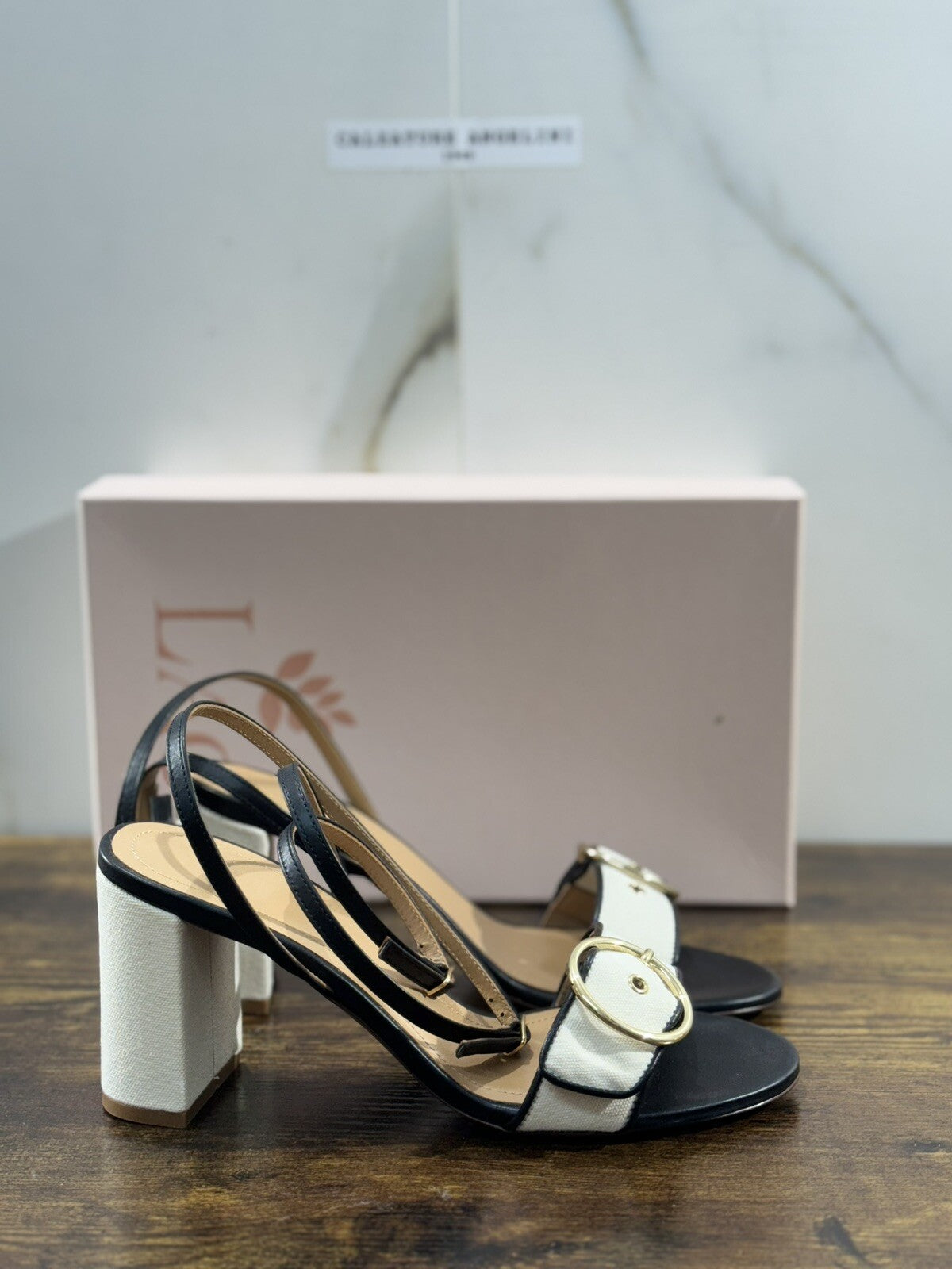 Relac Sandalo Donna Pelle  Nera  Handmade Shoes Relac 37.5