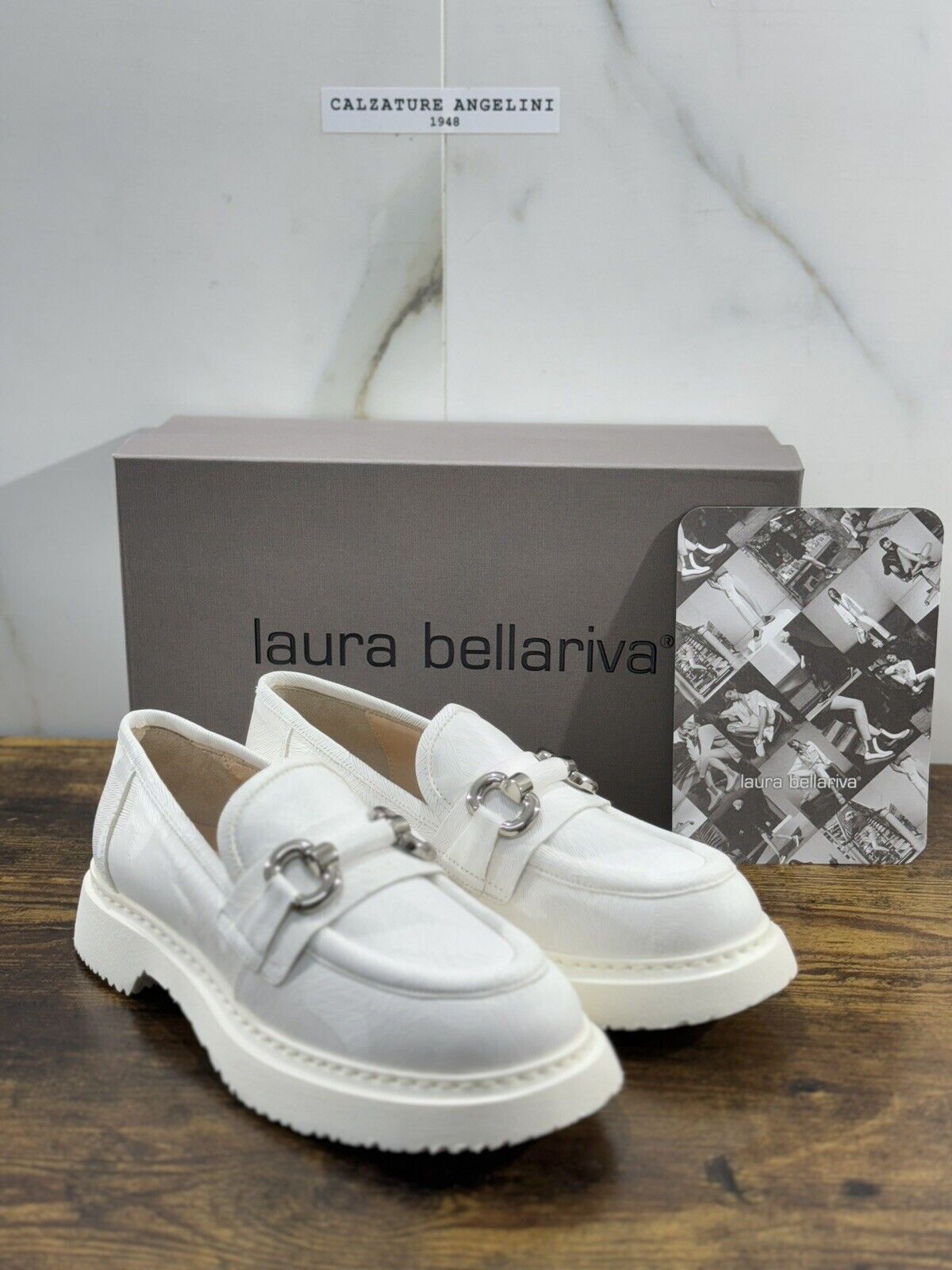 Laura Bellariva Mocassino Donna Bianco   Pelle   Extra light 36