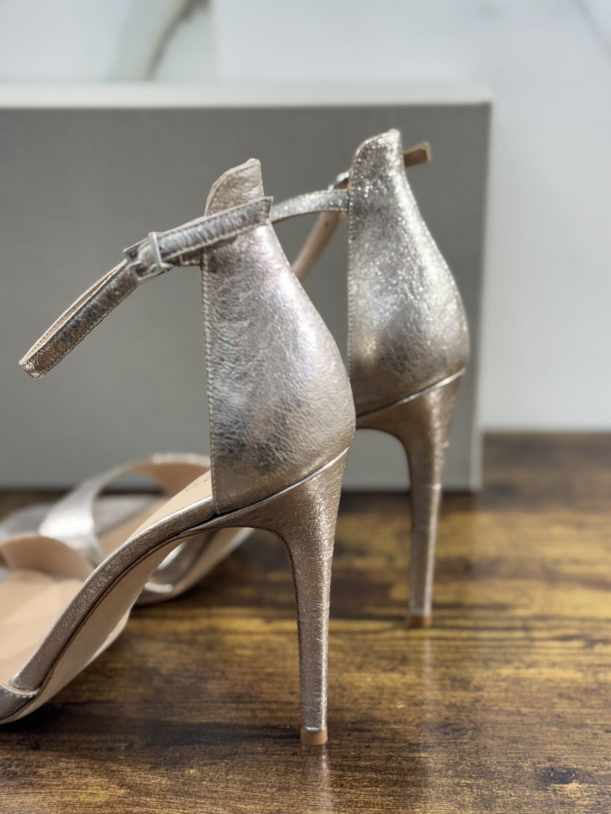 Sergio Levantesi Sandalo Savy Pelle Conchiglia           Luxury Woman Sandal 40