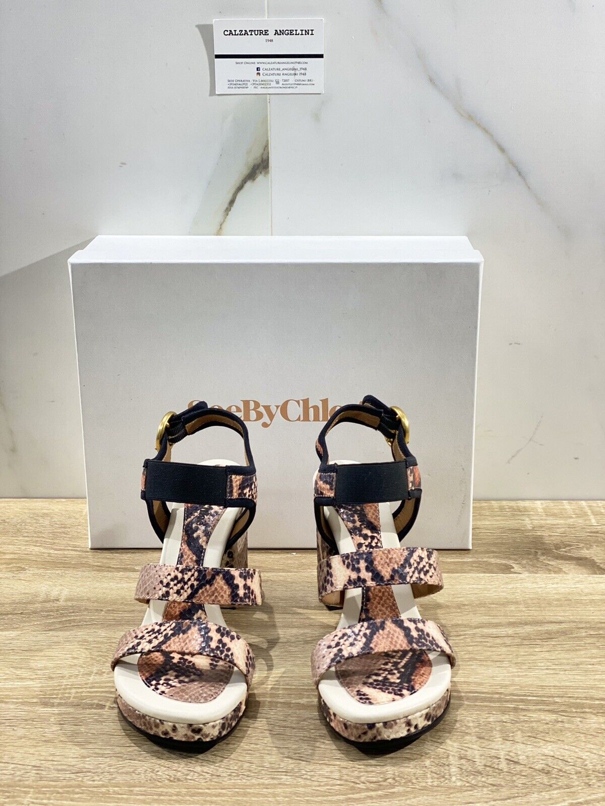 See By Chloe’ Sandalo Donna In Pelle Rosa Antico Luxury Woman Sandal 40