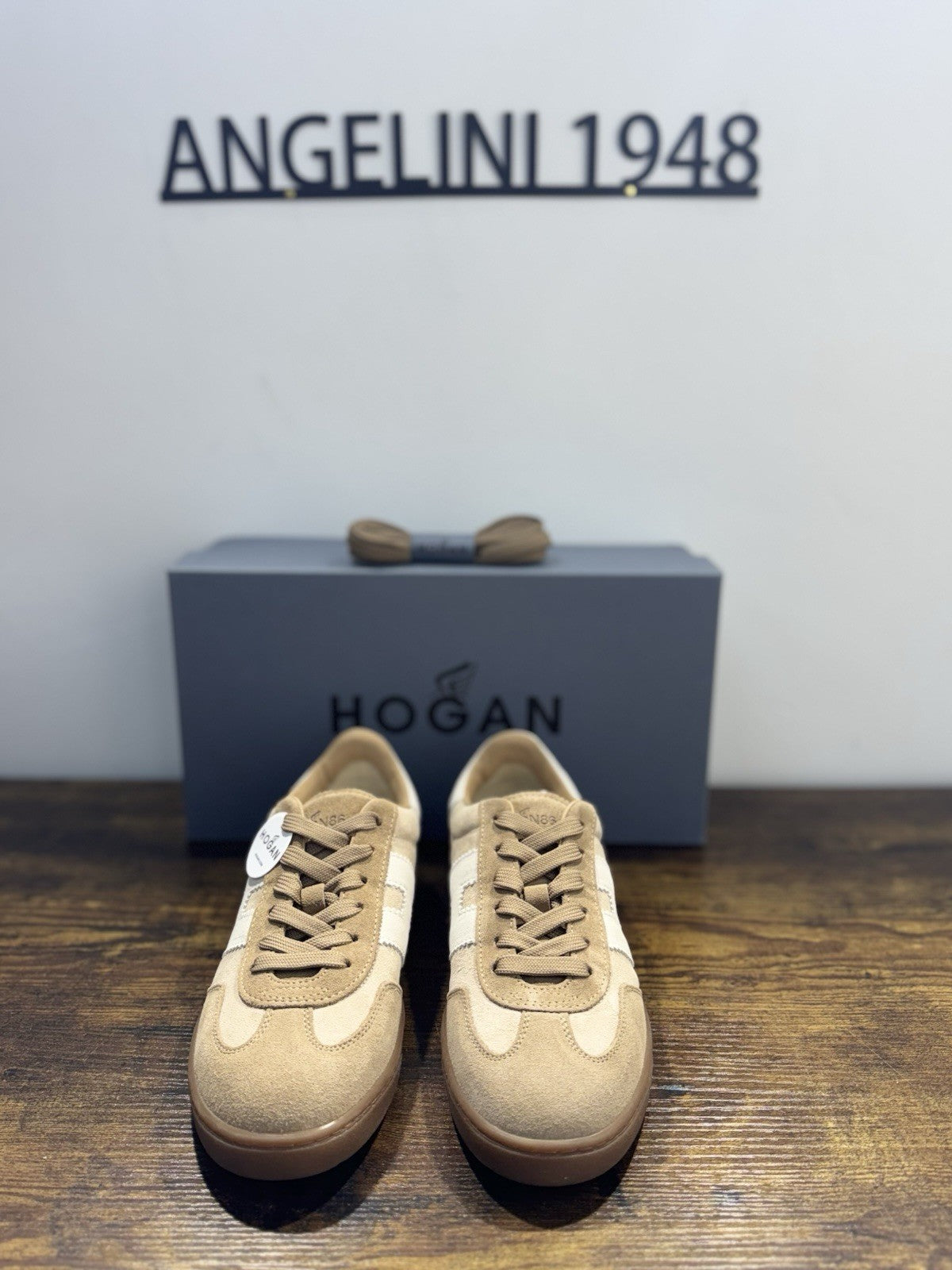 Hogan Cool Sneaker Suede Beige Casual Hogan Donna 39